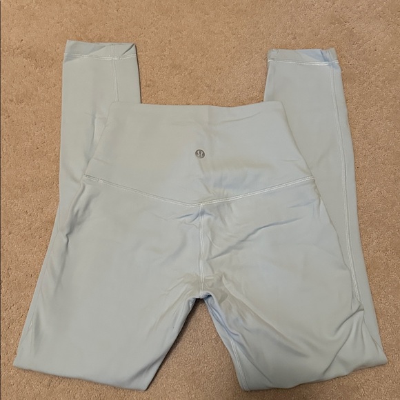 Light blue high waisted align lululemon leggings - Picture 3 of 3